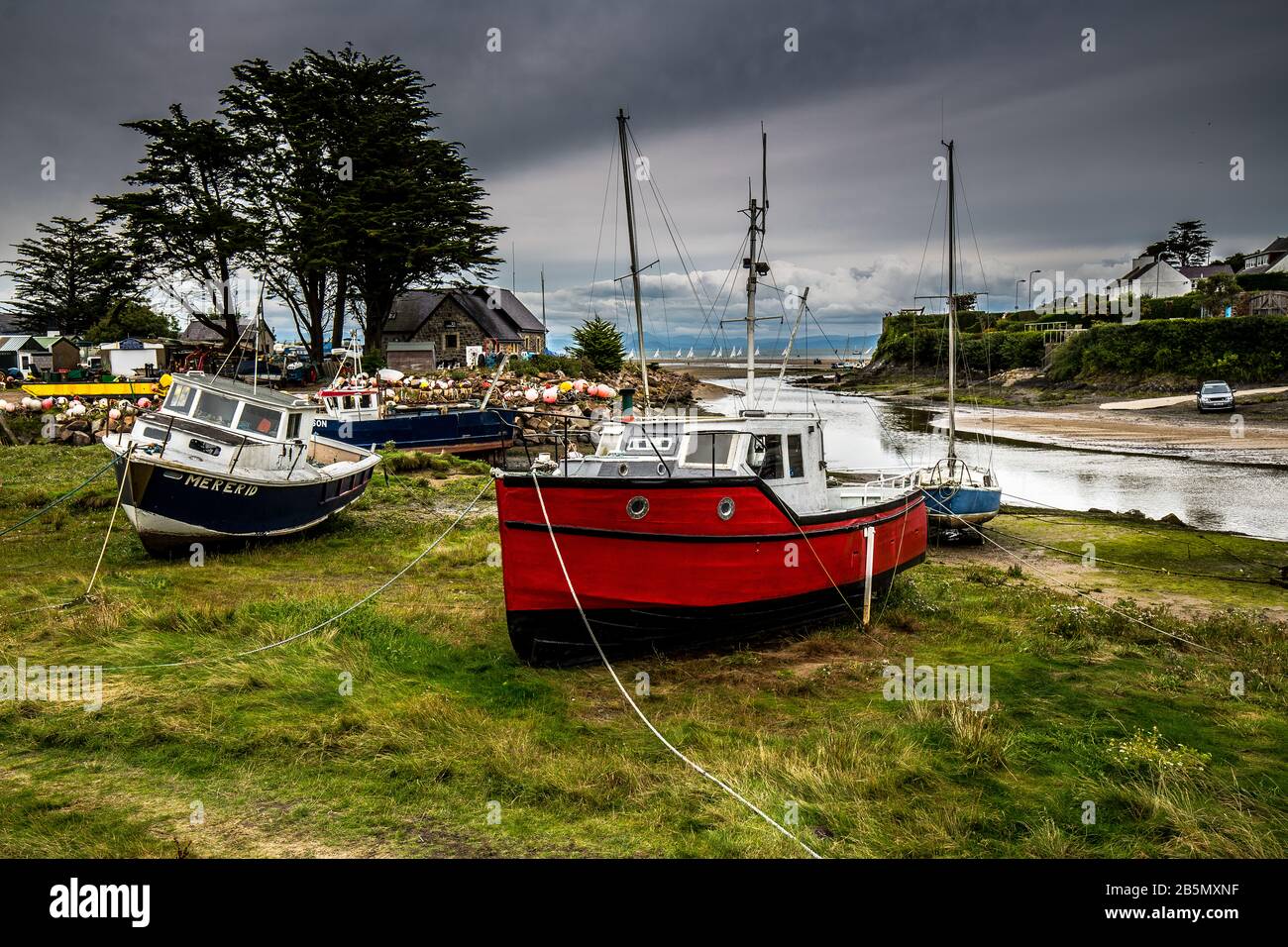 Abersoch Stockfoto