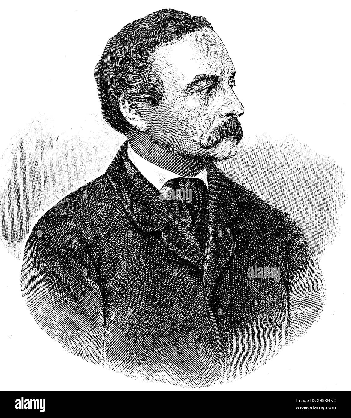 Chlodwig Carl Viktor, Fürst von Hohenlohe-Schillingsfürst, Fürst von Ratibor und Corvey, Chlodwig Carl Viktor Fürst zu Hohenlohe-Schillingsfürst, Prinz von Ratibor und von Corvey, 31. März von 18-6. Juli 1901, meist als Fürst von Hohenlohe bezeichnet, war ein deutscher Staatsmann, Der von 1894 bis 1900 als Bundeskanzler und Ministerpräsident von Preßburg wirkte / Chlodwig Carl Viktor, Prinz von Hohenlohe-Schillingsfürst, Prinz von Ratibor und Corvey, Chlodwig Carl Viktor Fürst zu Hohenlohe-Schillingsfürst, Prinz von Ratibor und von Corvey, 31. März 1819 - 6. Juli 1901, freundlich als Prinz Stockfoto