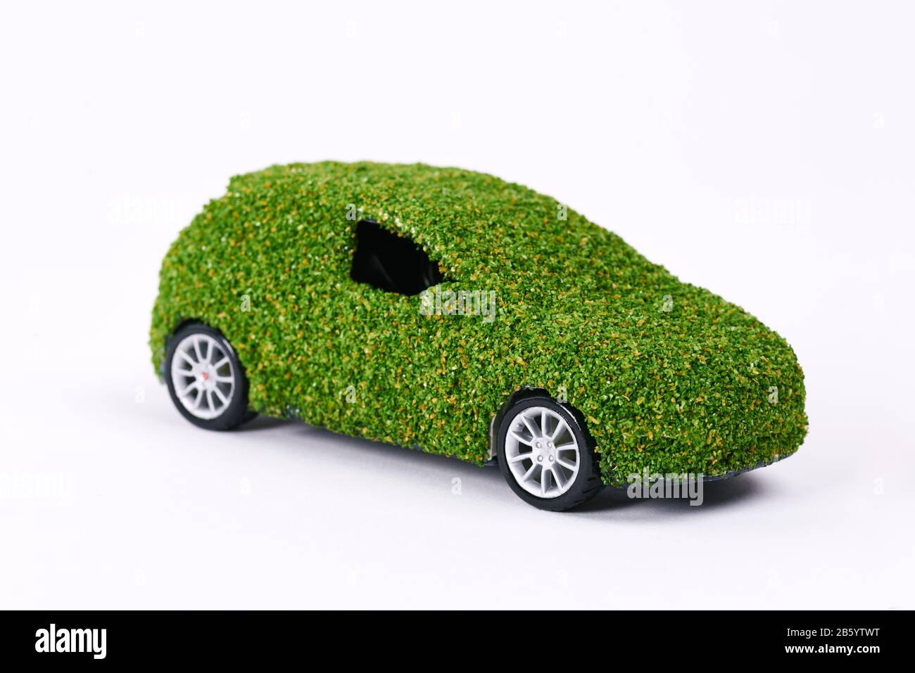 Umweltfreundliches Auto Stockfoto