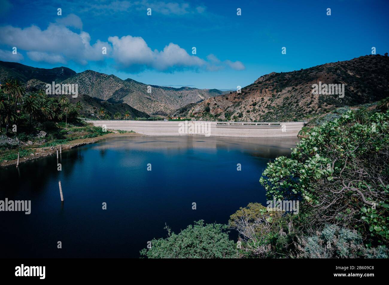 Vallehermoso, La Gomera Stockfoto