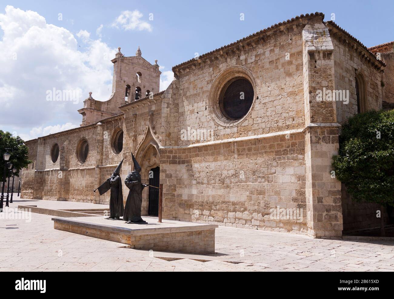 Karwoche bestraft Skulpturen. Palencia, Castilla y Leon. Spanien Stockfoto