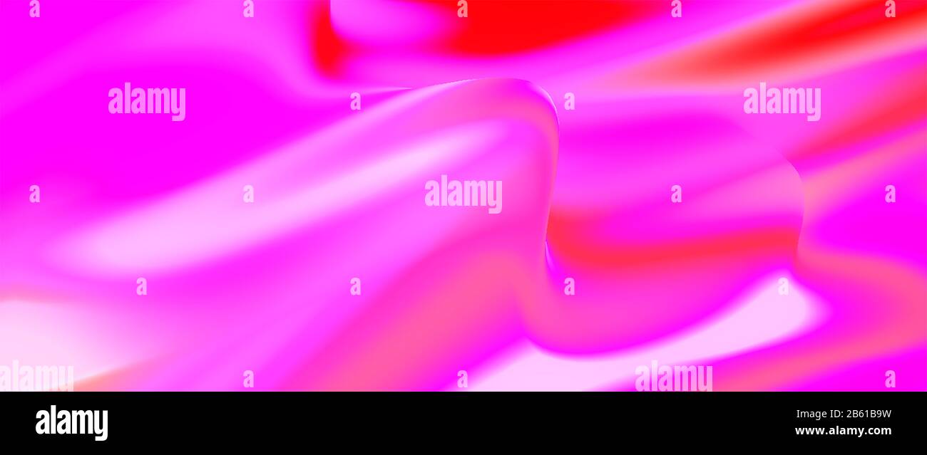 Abstrakter Hintergrund von Neonfarben in Rosa und Purpur. Helles Banner Stockfoto