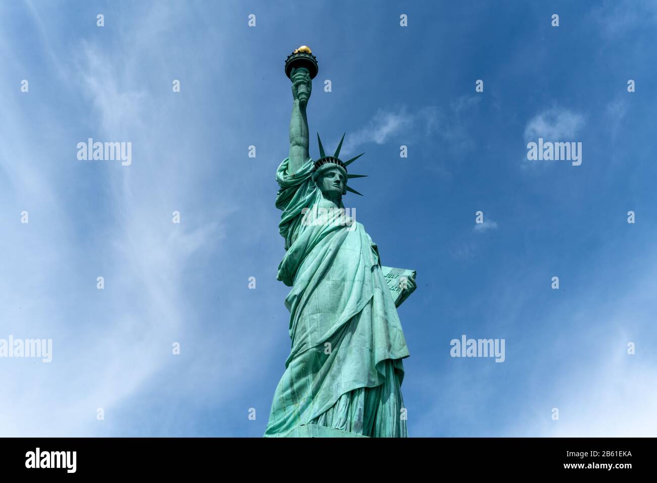 Die Statue of Liberty, New York City, New York Stockfoto