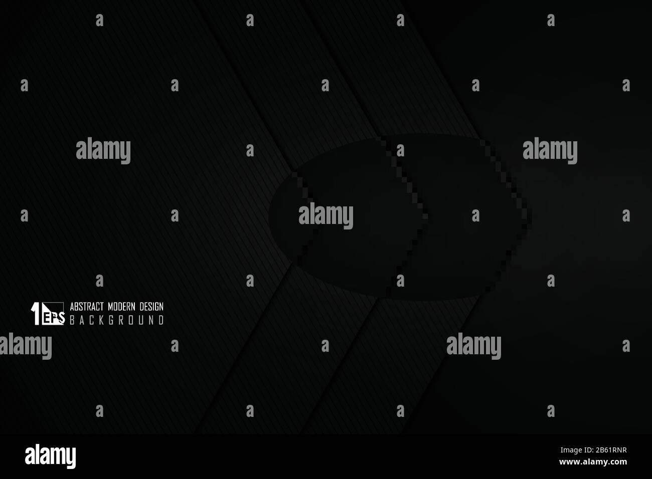 Abstraktes Design der schwarzen Farbverlaufsvorlage der Technologie deckt den Hintergrund ab. Dekorieren für Poster, Werbung, Grafiken, Vorlagendesign. Illustrationsvektor eps10 Stock Vektor