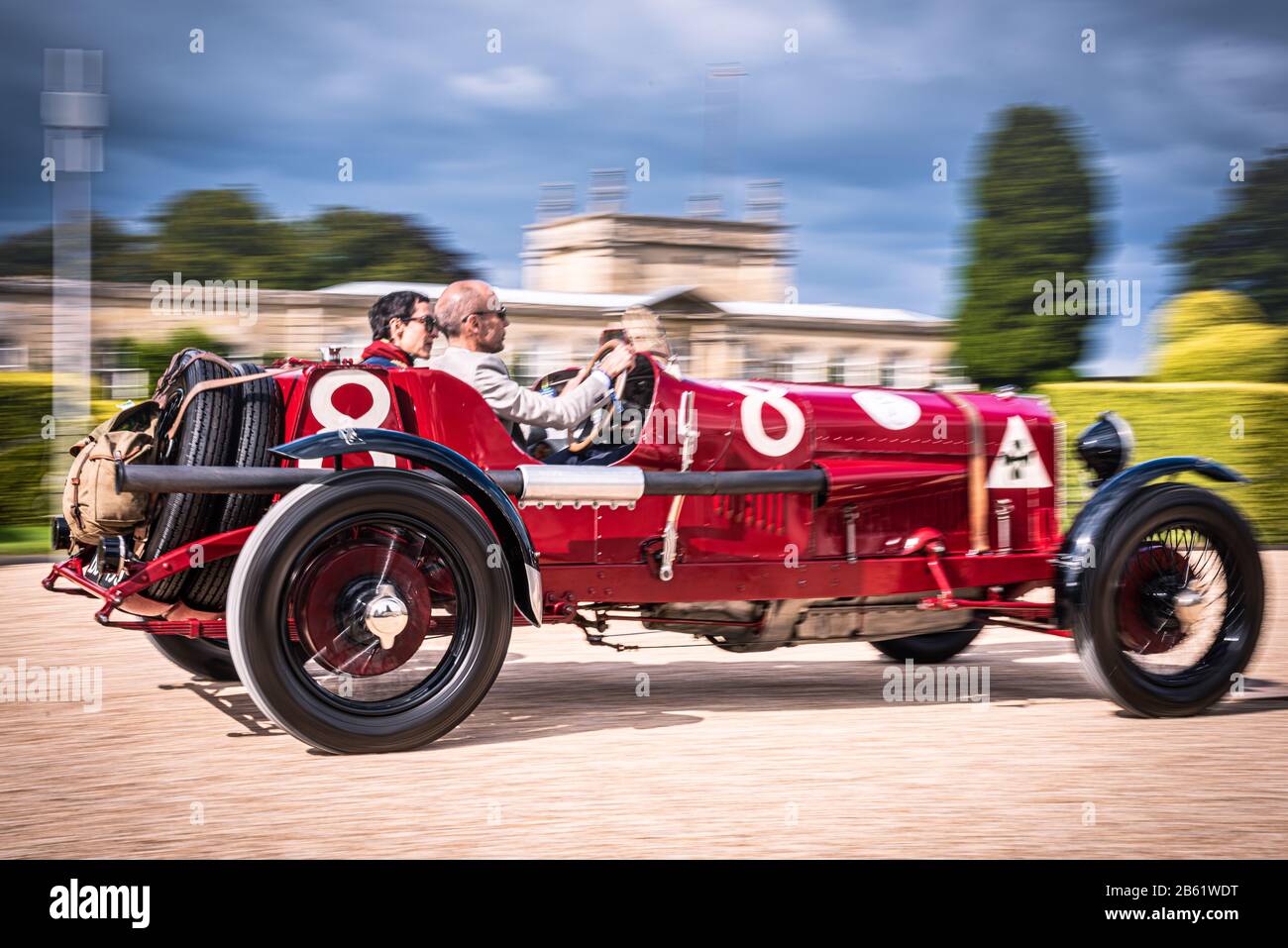 1923 Alfa Romeo RL Sports, aufgenommen im Salon Prive im Blenheim Palace Sept. 2019 Stockfoto