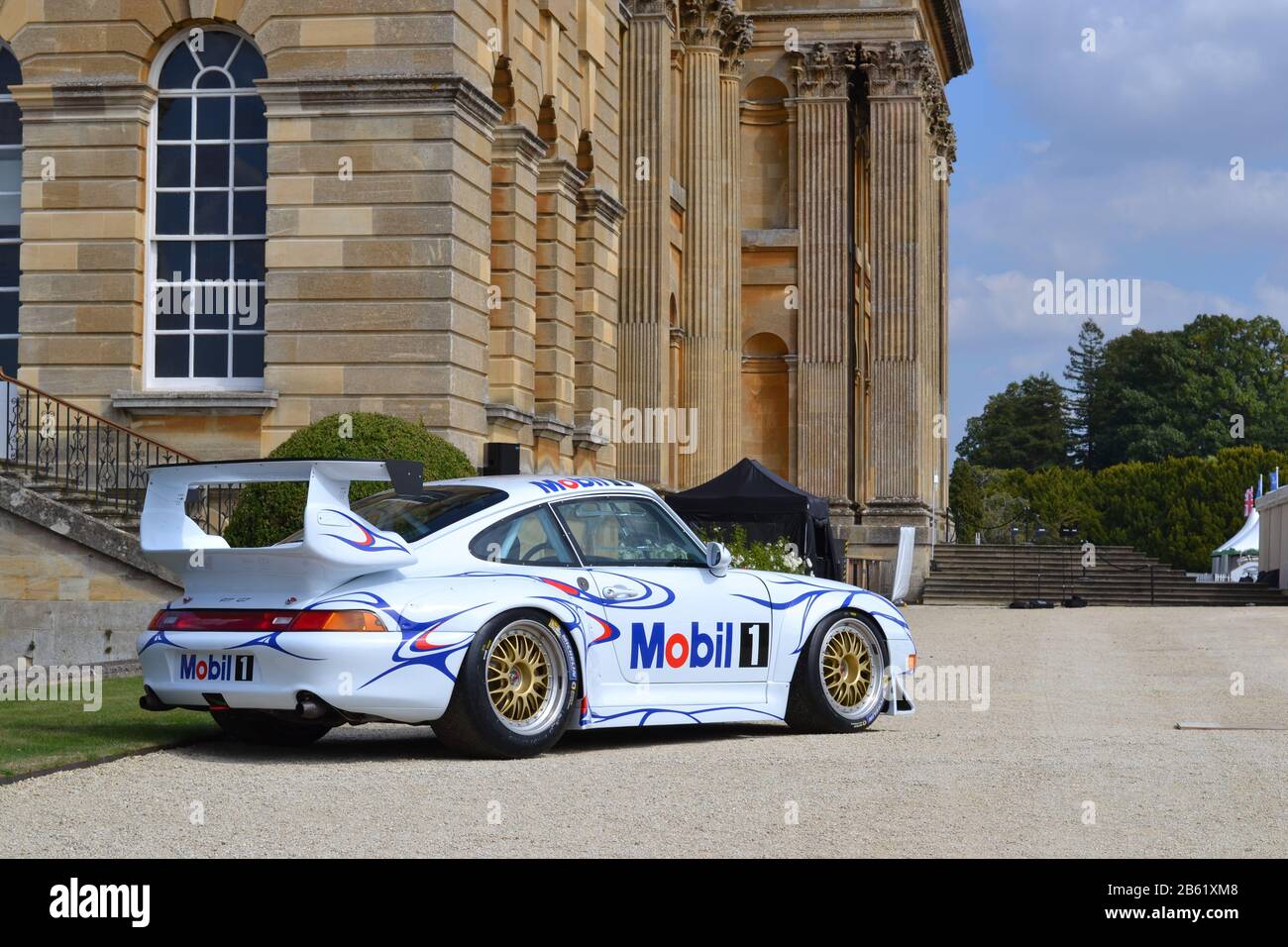 Porsche 911 (993) R Evo, aufgenommen im Salon Prive im Blenheim Palace September 2018 Stockfoto