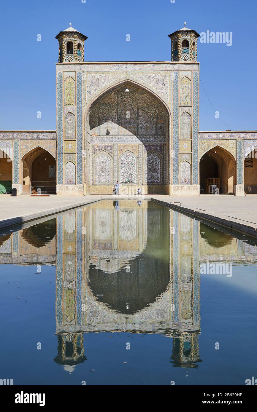 Die Wakil-Moschee in der iranischen Stadt Shiraz, aufgenommen am 03.12.2017. Weltweite Verwendung Stockfoto