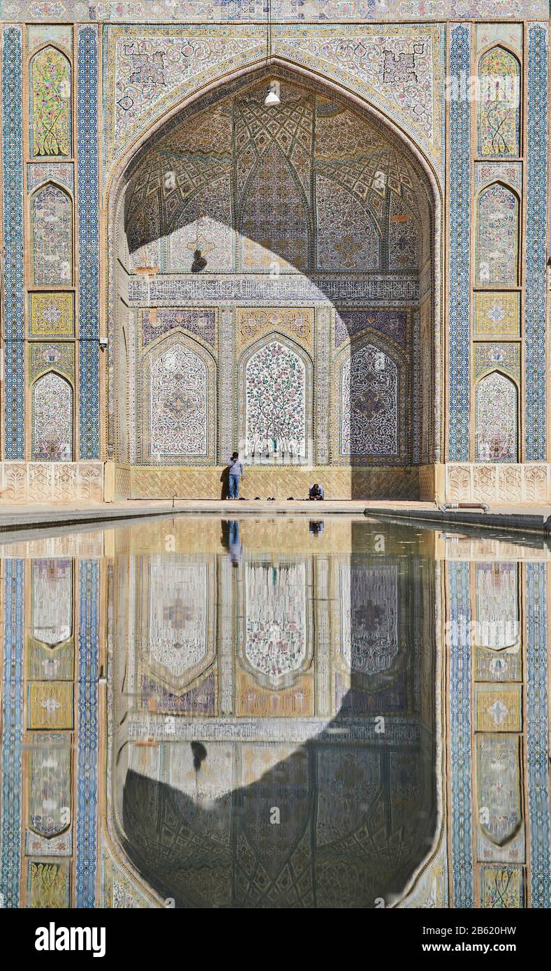 Die Wakil-Moschee in der iranischen Stadt Shiraz, aufgenommen am 03.12.2017. Weltweite Verwendung Stockfoto