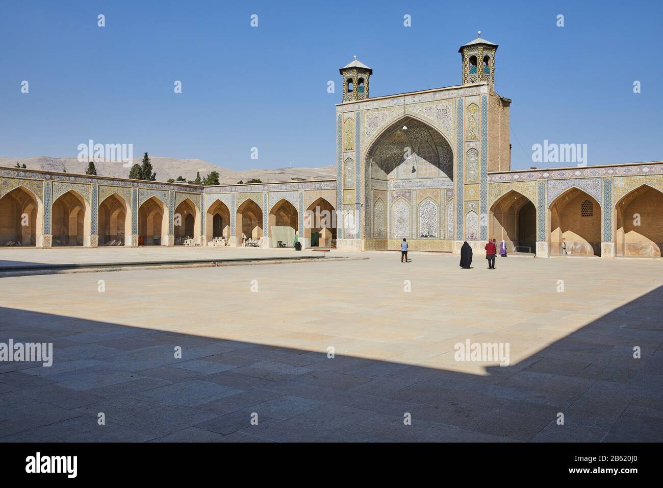 Die Wakil-Moschee in der iranischen Stadt Shiraz, aufgenommen am 03.12.2017. Weltweite Verwendung Stockfoto