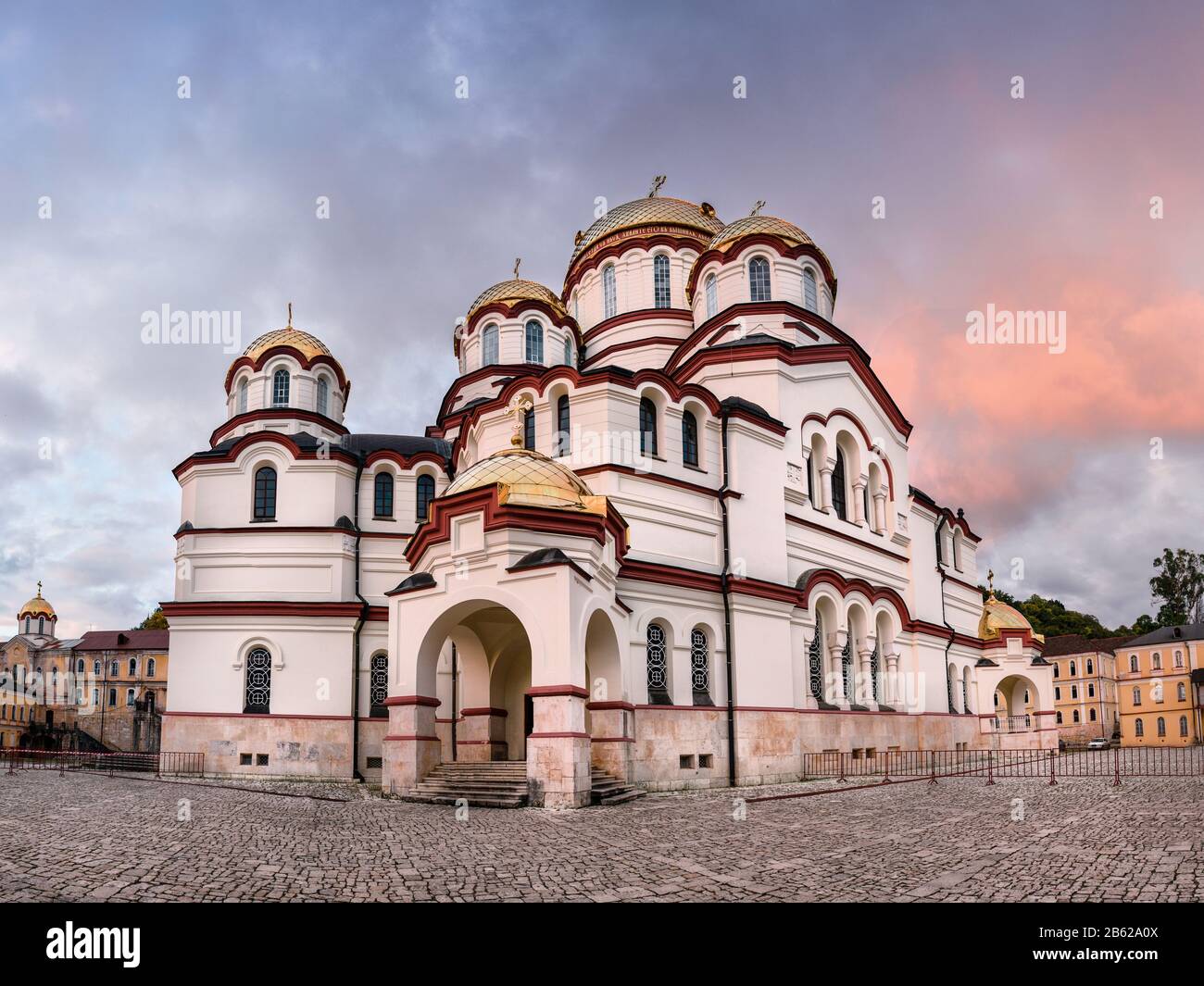 Abchasien Neuer Athos. Simon das Kloster Zealot Stockfoto