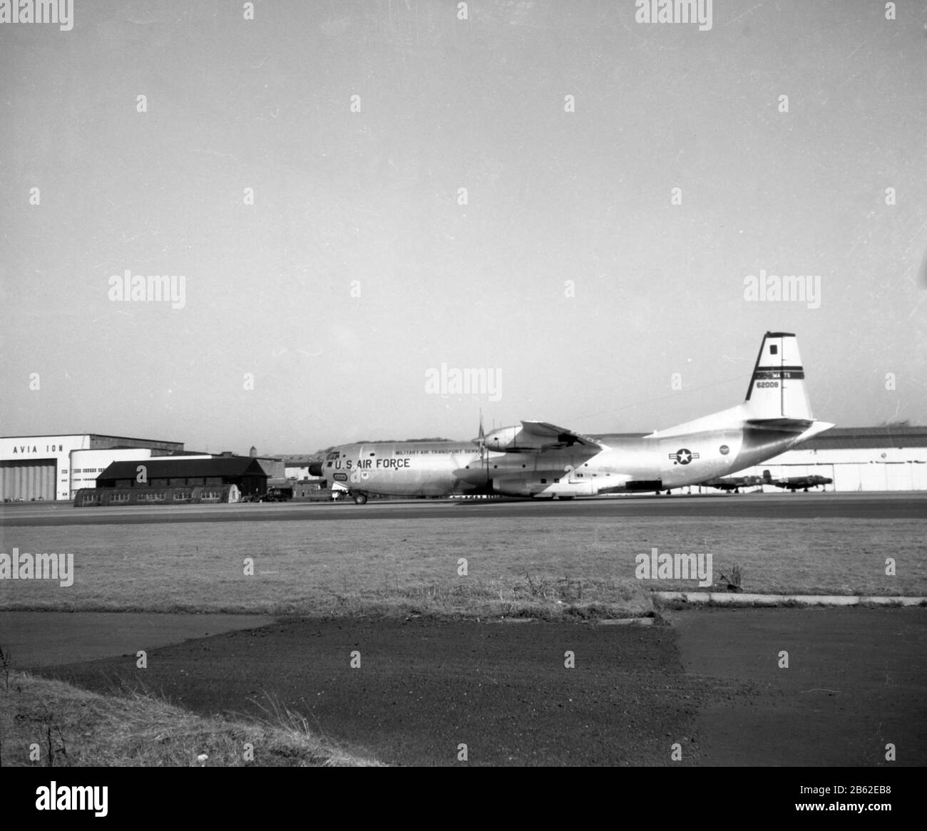 USAF United States Air Force Douglas C-133A Cargomaster Stockfoto