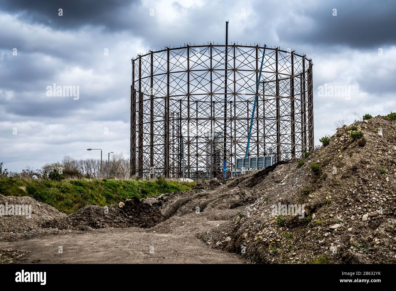 Jumbo East Greenwich Historic Nr. 1 Gashalter Stockfoto