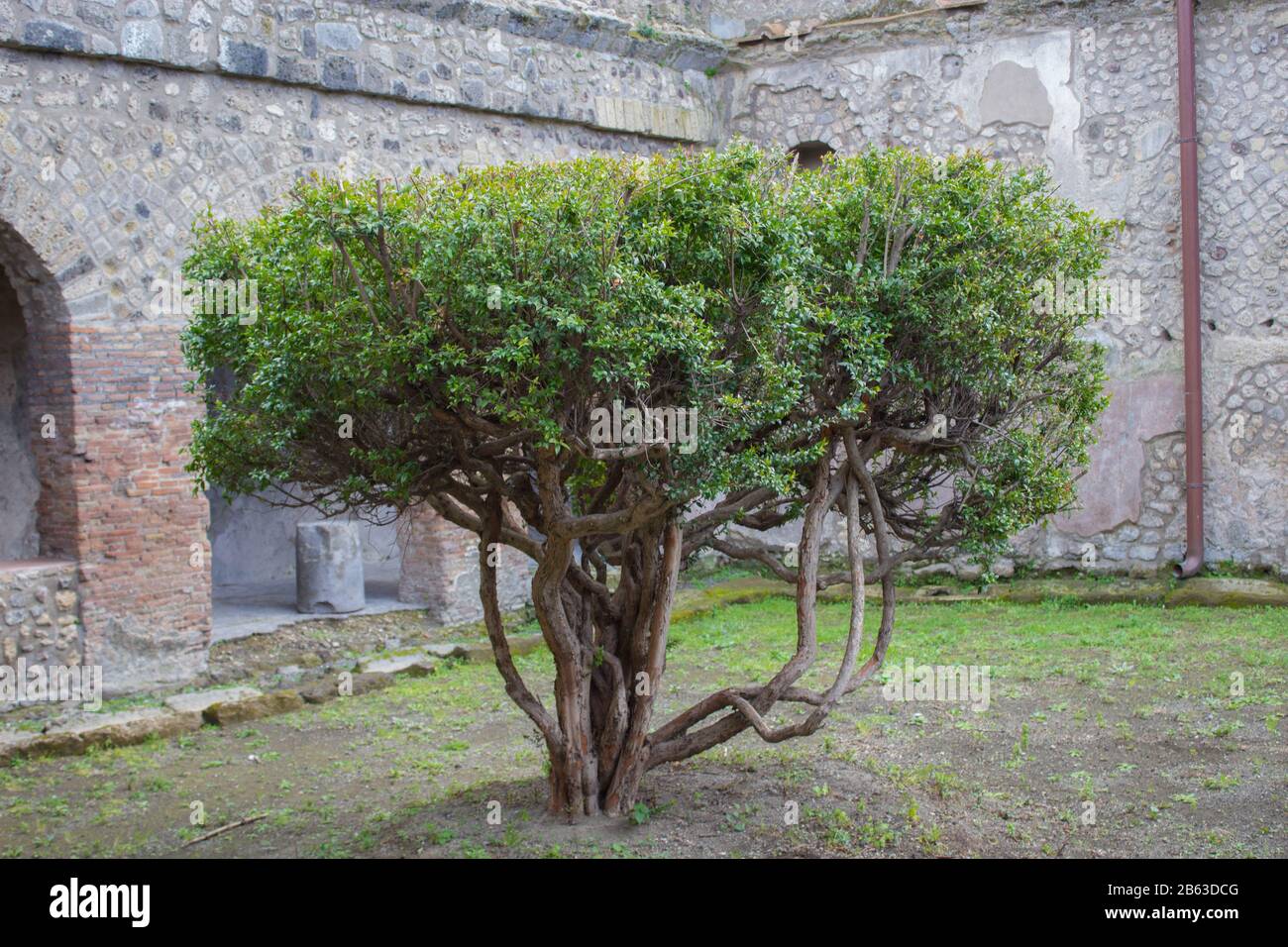 Veduta di Pompei Stockfoto