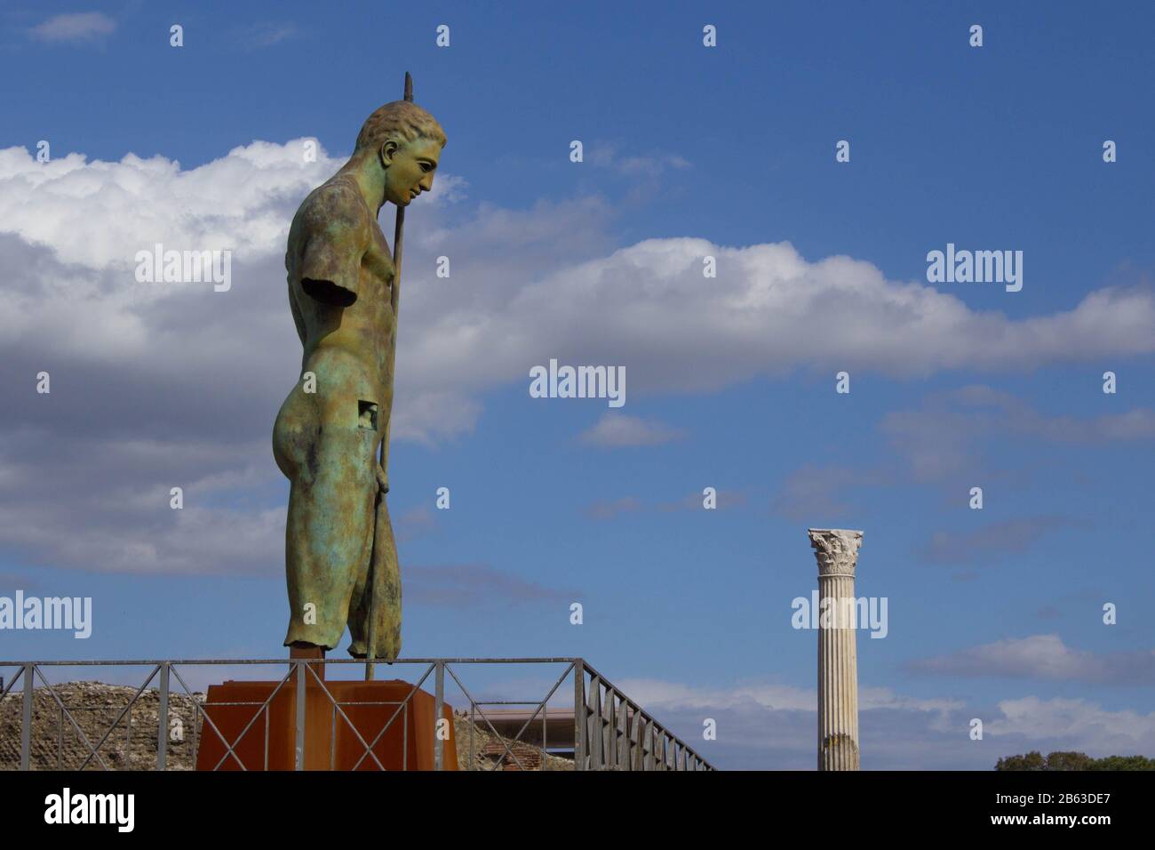Veduta di Pompei Stockfoto