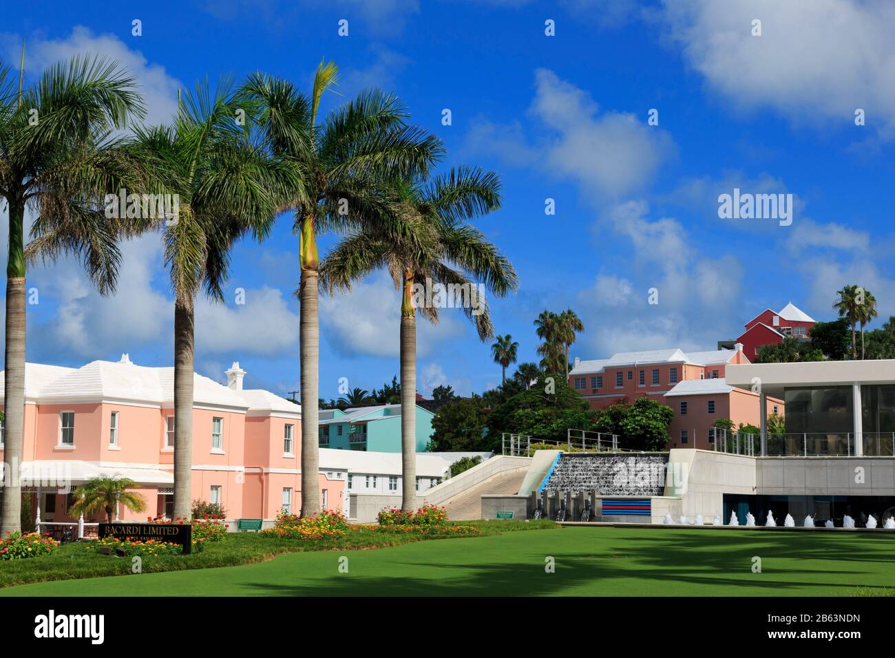 Bacardi Building, Hamilton City, Pembroke Parish, Bermuda Stockfoto