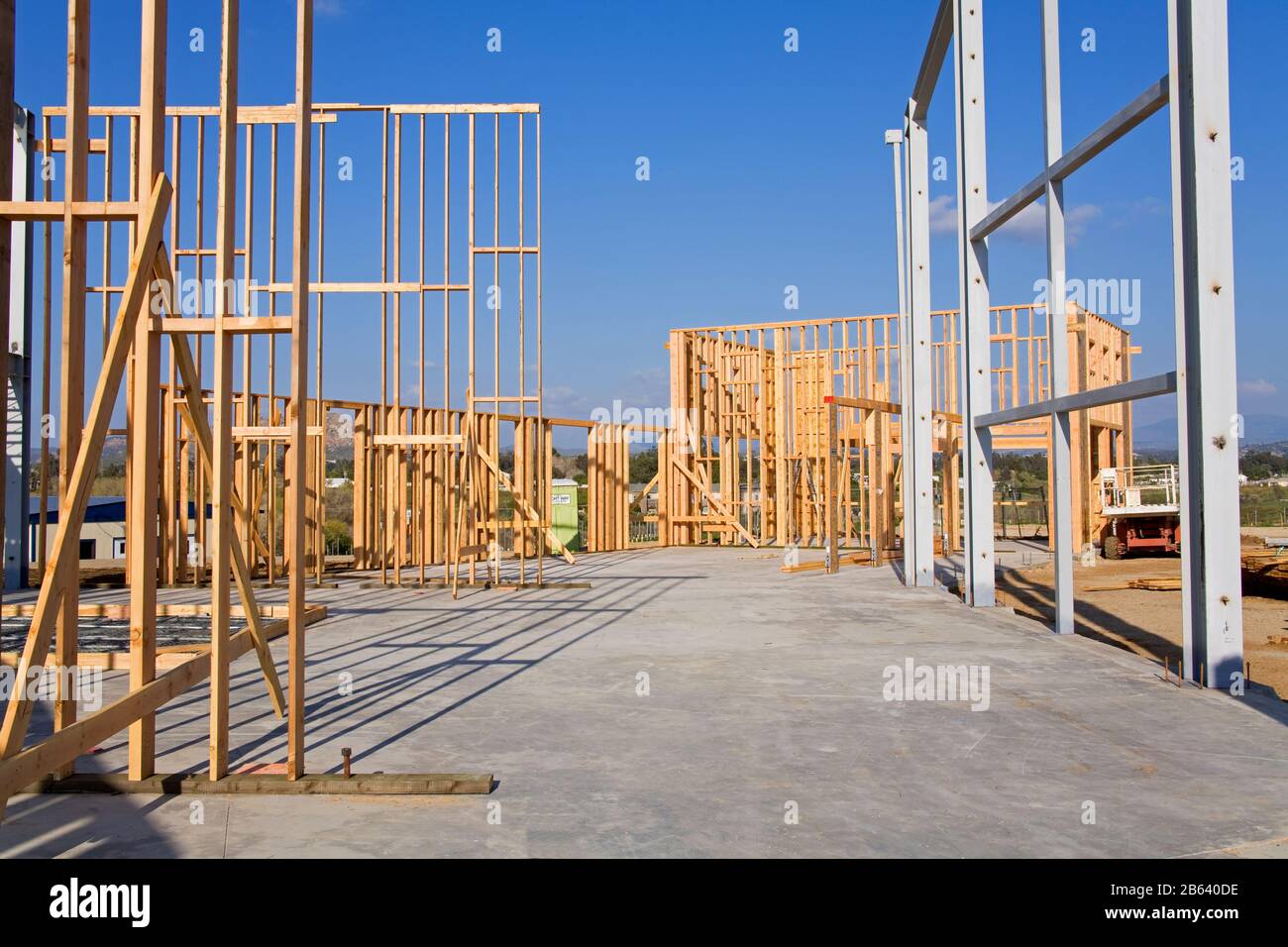 Weingut Bau, Temecula Valley, Süd-Kalifornien, USA Stockfoto