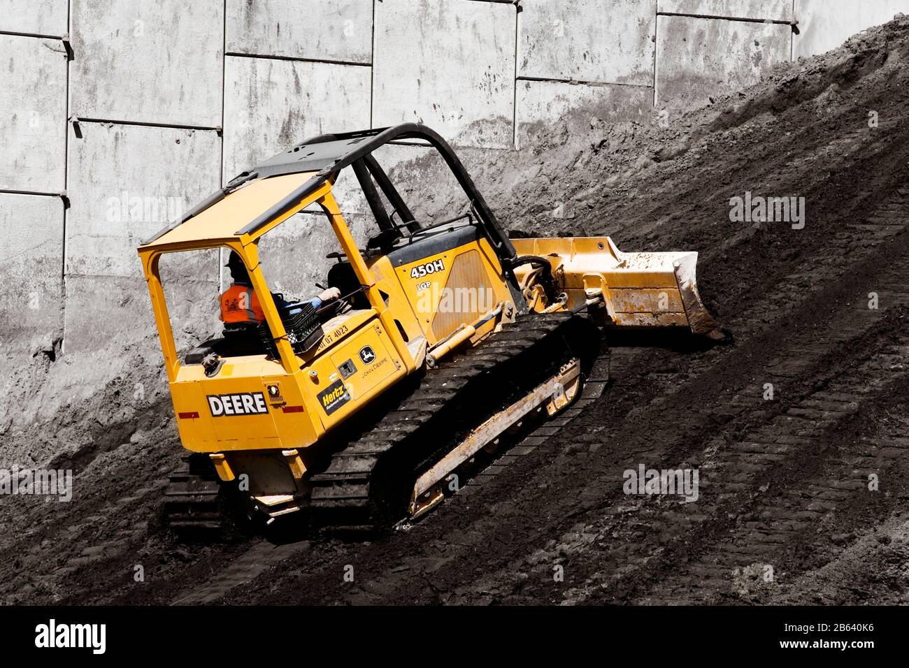 Bau von Freeway #4 Stecker, die Innenstadt von Orlando, Florida, USA Stockfoto