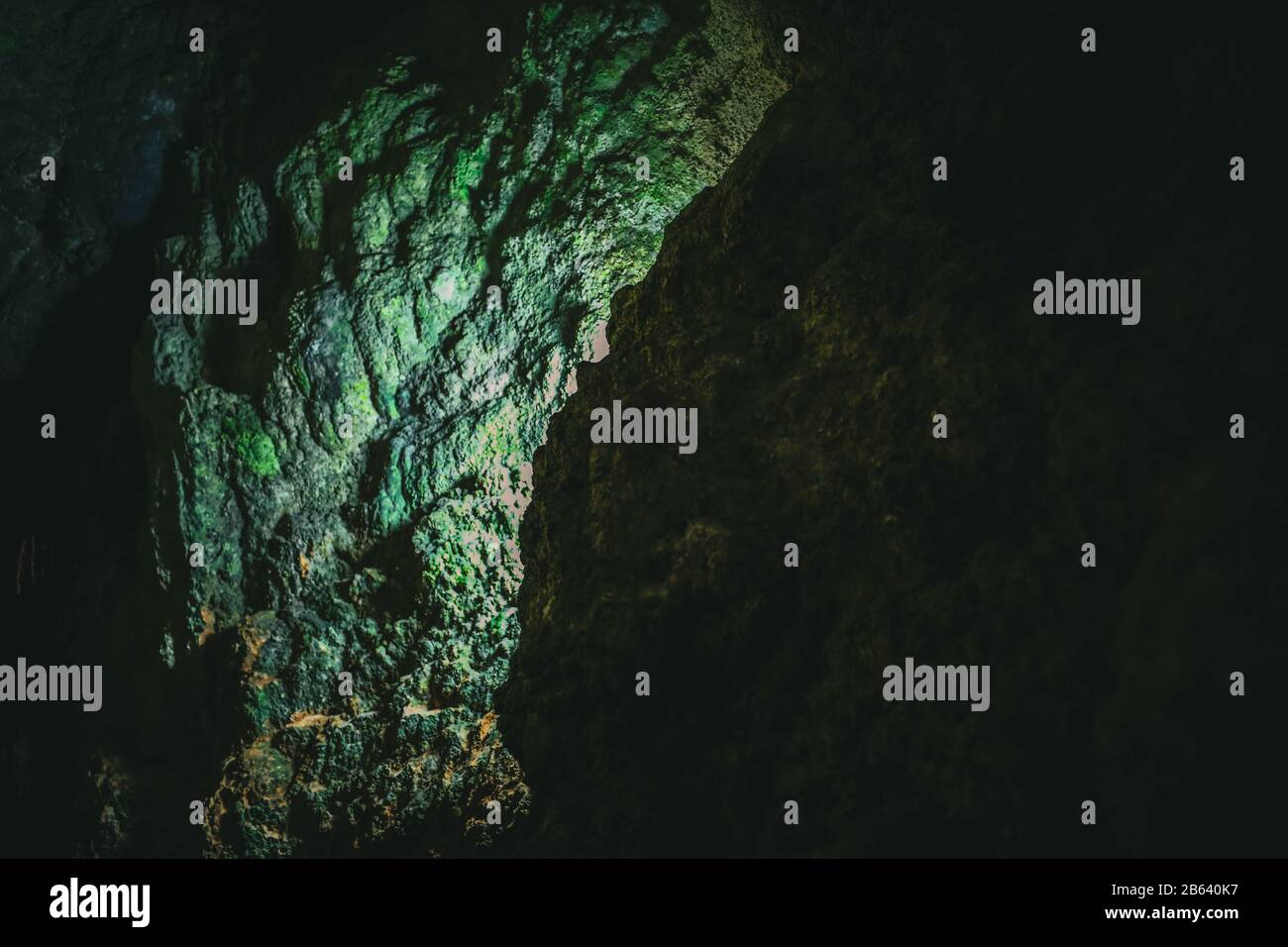 In einer Höhle in Vinales, Kuba Stockfoto