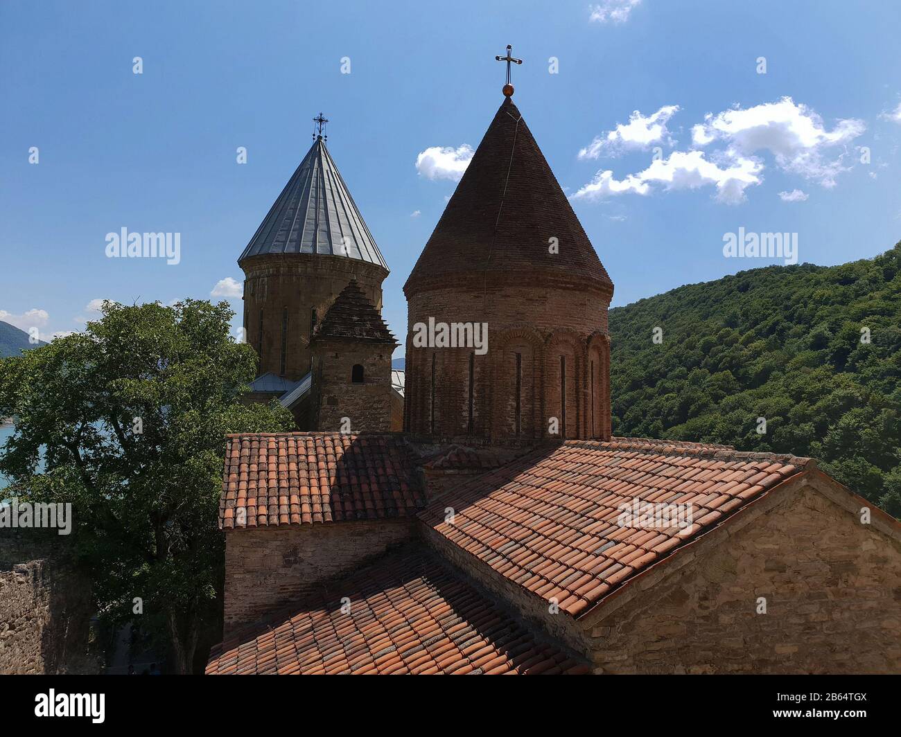 Ananuri Castle Complex, Georgia Stockfoto