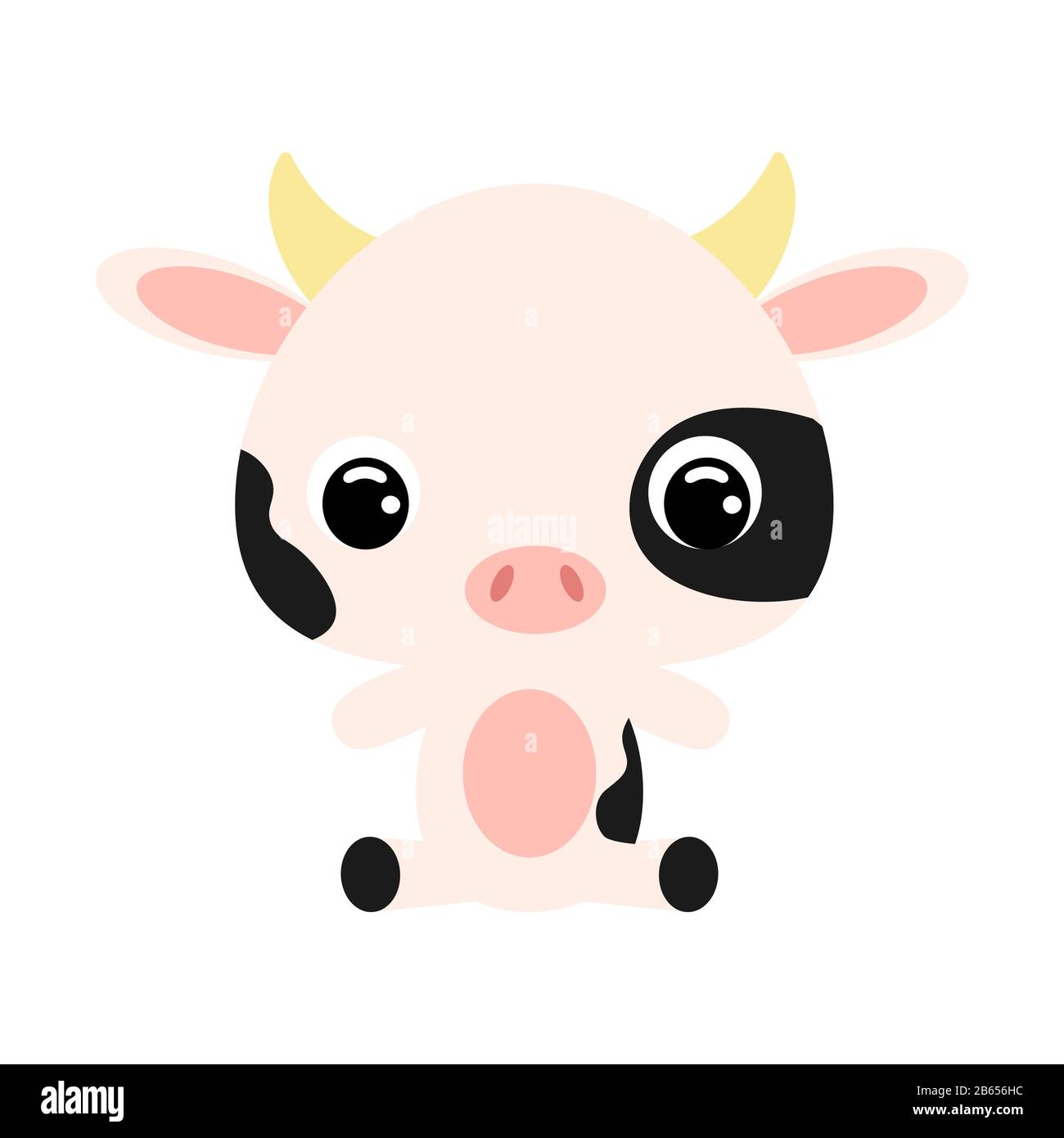Baby Kuh Vektor Vektoren Stockfotos Und Bilder Kaufen Alamy
