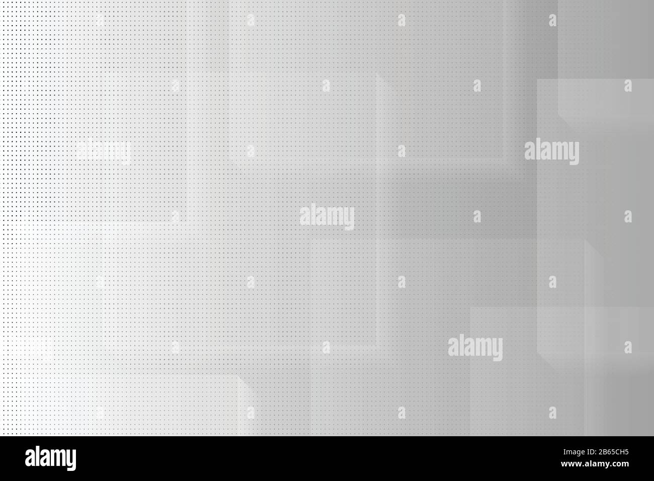Abstrakter, grauer und weißer, quadratischer Hintergrund mit dekorativem Hintergrund. Verwendung für Werbung, Poster, Vorlagendesign, Anzeigenabbildung Vektor eps10 Stock Vektor