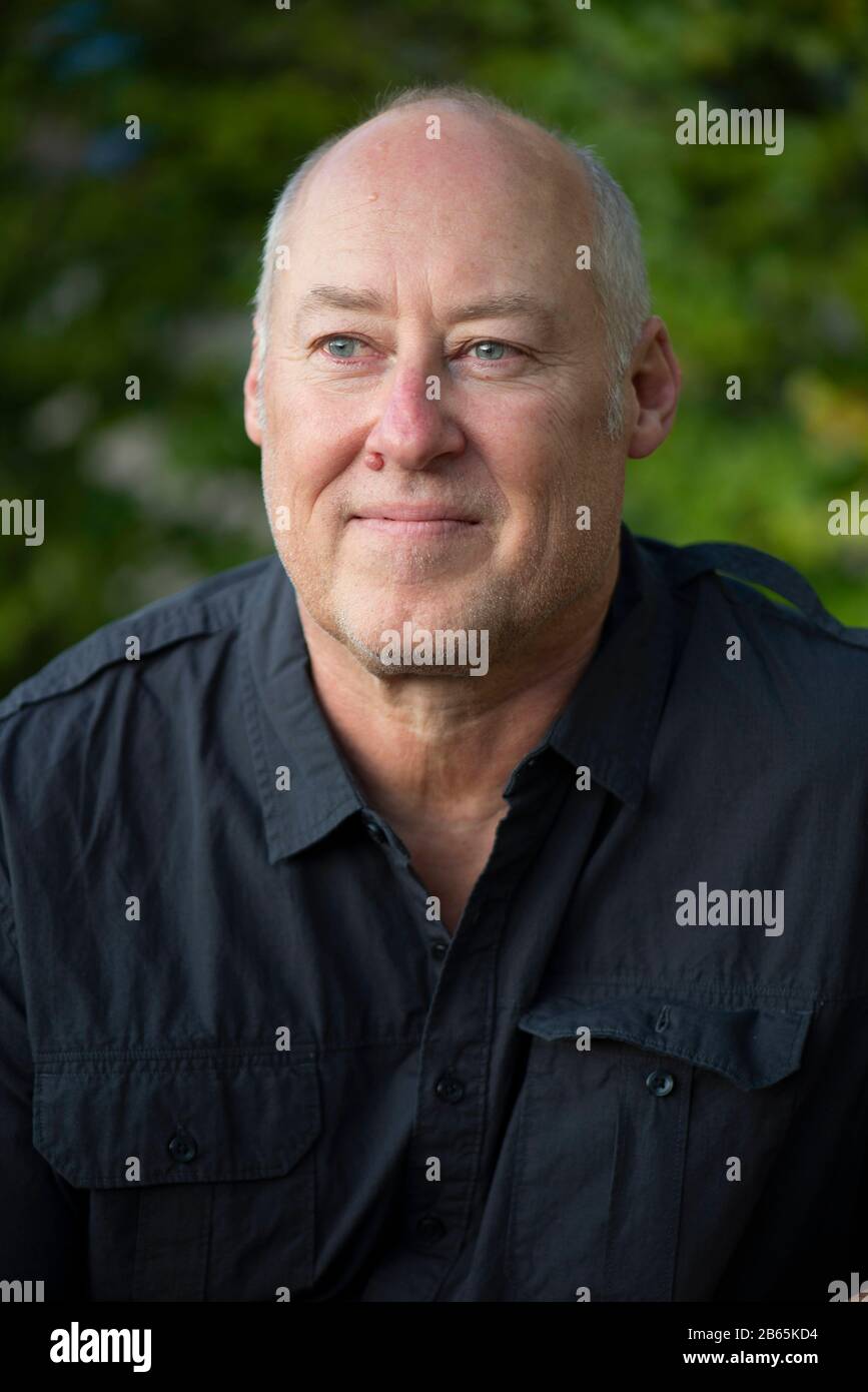 Frankfurt am Main, DEU, 18.10.2019: Portrait Stewart O'Nan, USA, geboren 1961 in Pittsburgh/Pennsylvania, ist Schriftsteller und Autor. Er lebt in Pittsburgh (USA) Stockfoto