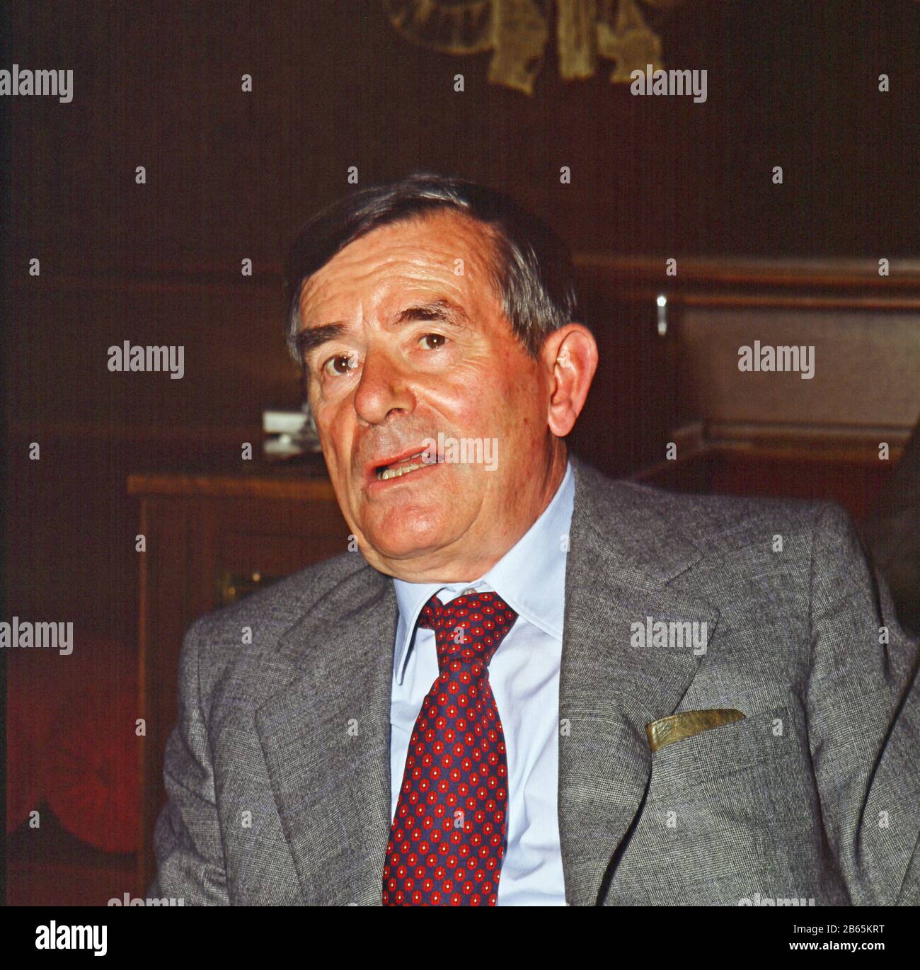 Golo Mann (Autor) - 12.10.1979 [automatisierte Übersetzung] Stockfoto