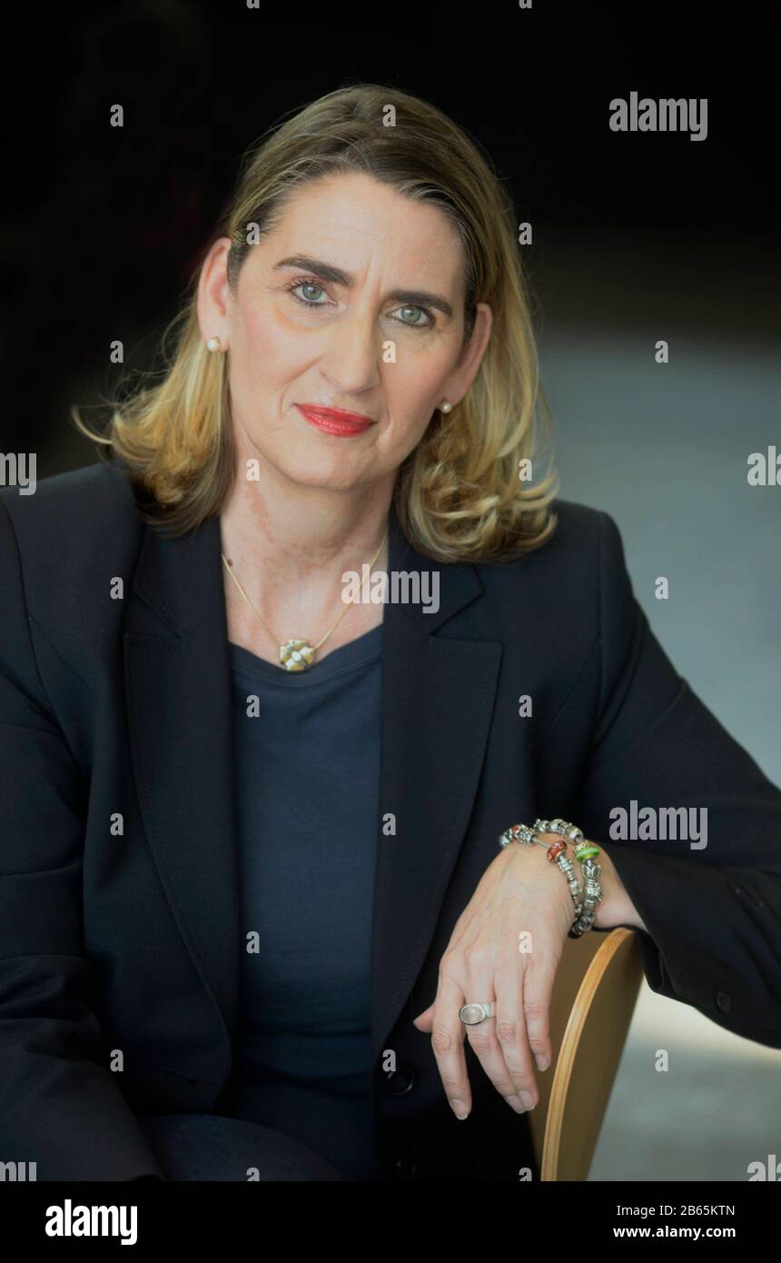 Leipzig, DEU, 22.03.2019: Porträt Heike B. Goertemaker, geboren 1964 in Bensheim, ist eine deutsche Historikerin und Autorin. Am bekanntesten ist sie für ihre Biografien von Margret Boveri und Eva Braun Stockfoto