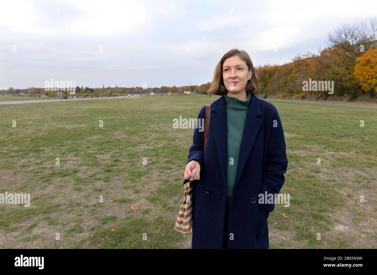 Berlin, DEU, 03.11.2018: Porträt Inger-Maria Mahlke, (* 1977 in Hamburg) ist eine deutsche Schriftstellerin und Autorin. Sie lebt in Berlin Stockfoto