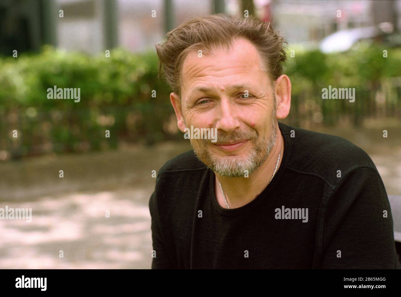 Attila Bartis (Schriftsteller und Fotograf - Ungarn) - 3.5.2018 [automatisierte Übersetzung] Stockfoto