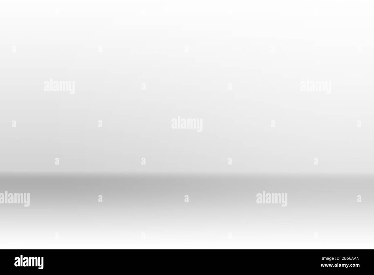 Sauberes weißes Zimmer für hellen Hintergrund und moderne Objekte Stockfoto