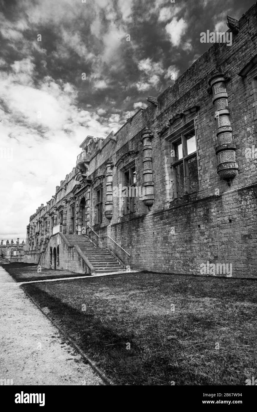 Alte Ruine von Bolsover, Derbyshire Ray Boswell Stockfoto