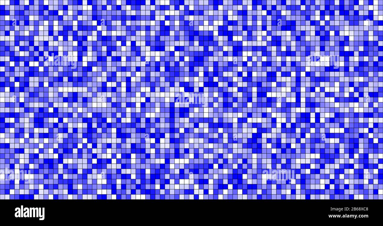 Verschiedene Farben Random Grids als abstrakter Texturhintergrund Stockfoto
