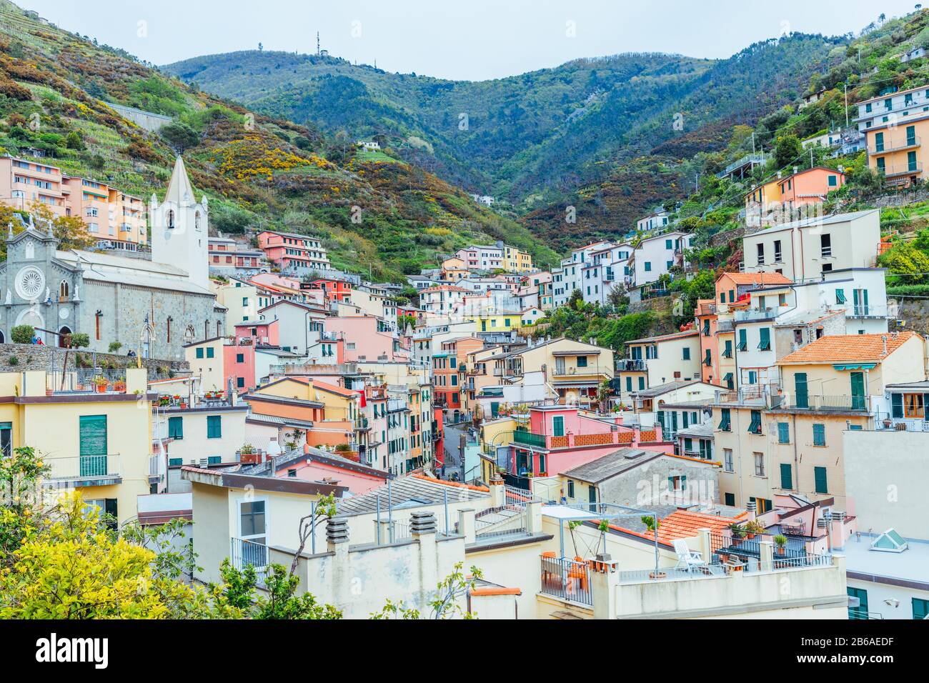Cinque Terre, UNESCO-Weltkulturerbe, Ligurien, Italien, Europa Stockfoto