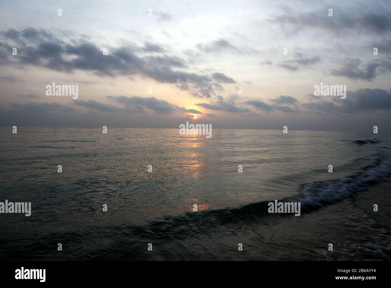 Sonnenaufgang auf Havelock Island Stockfoto