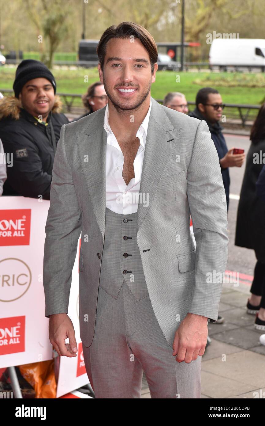 James Lock nimmt an den TRIC Awards 2020 im Grosvenor House in London Anteil. Stockfoto