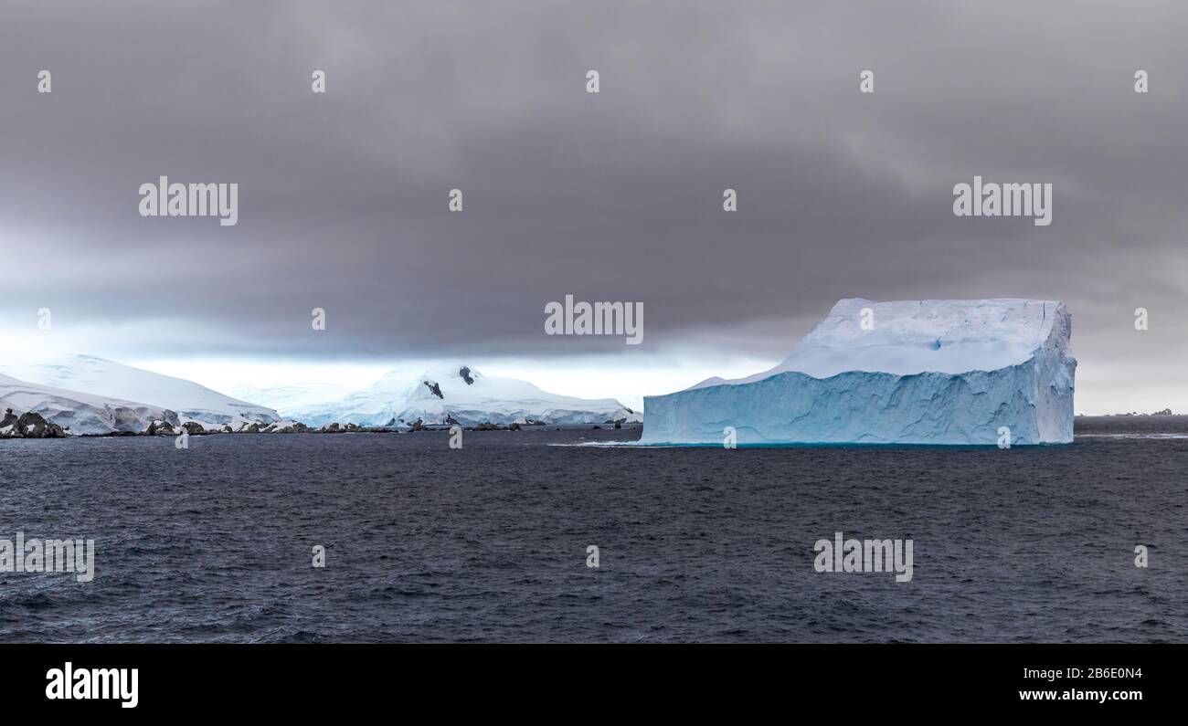 Eisberge in der Antarktis Stockfoto