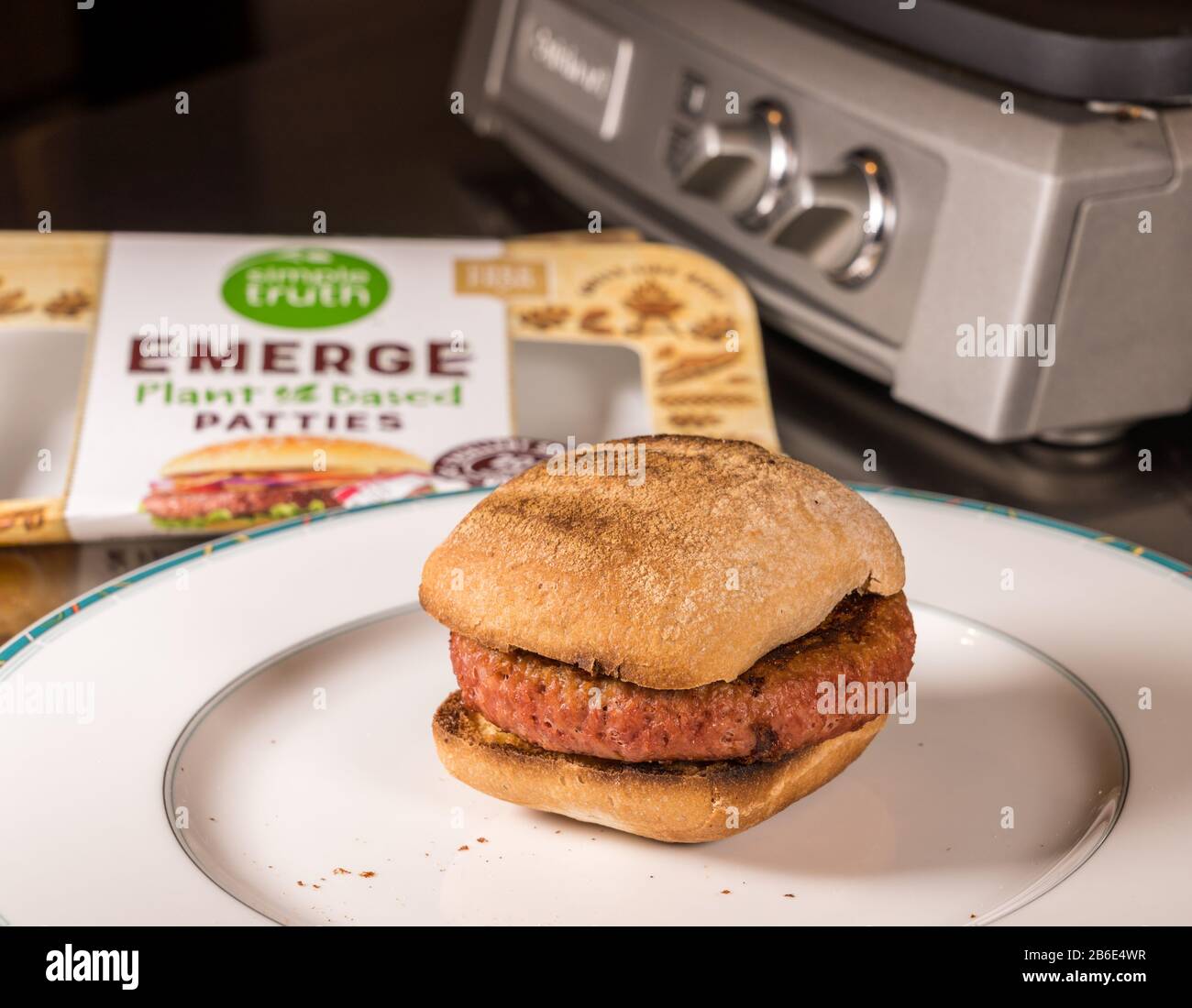 WV 10. März 2020 Fleischlose Patty aus Krogers Einfacher