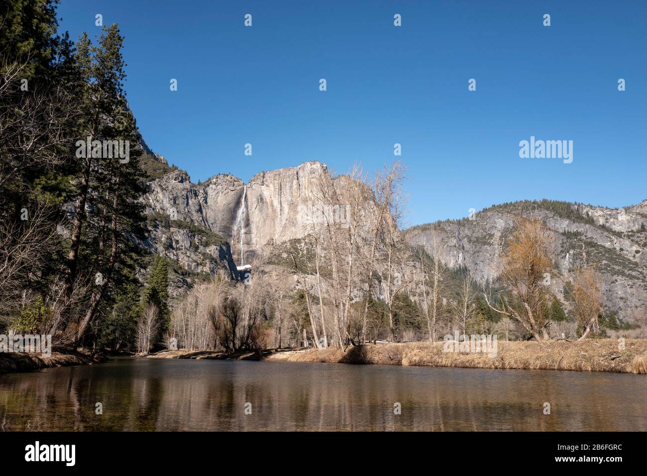 Yosemite Falls im Yosemite-Nationalpark, Kalifornien, USA Stockfoto