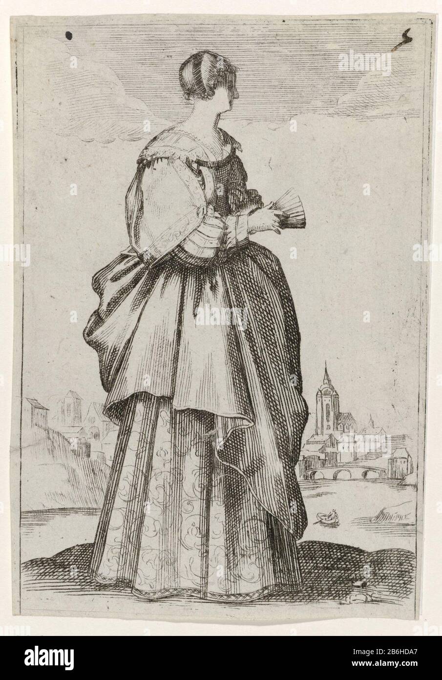 Kopie. Hersteller : Druckmaschine: Anonym zu drucken von Abraham Boss dating: Nach 1629 - ca. 1699 Material: Papiertechnik: Ätzmaße: H 149 mm × W 97 mm Stockfoto