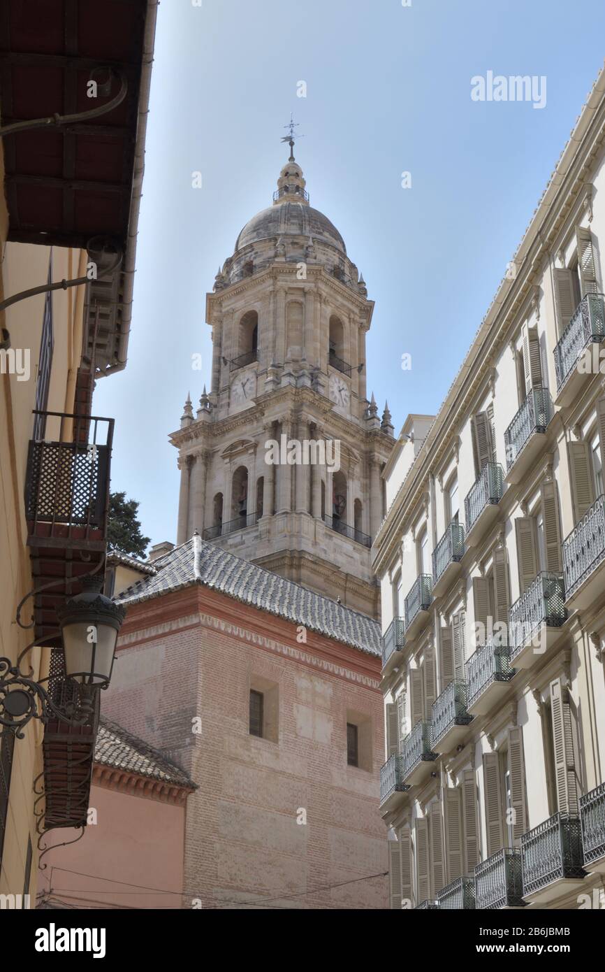 Kathedrale von Malaga, Malaga, Spanien Stockfoto