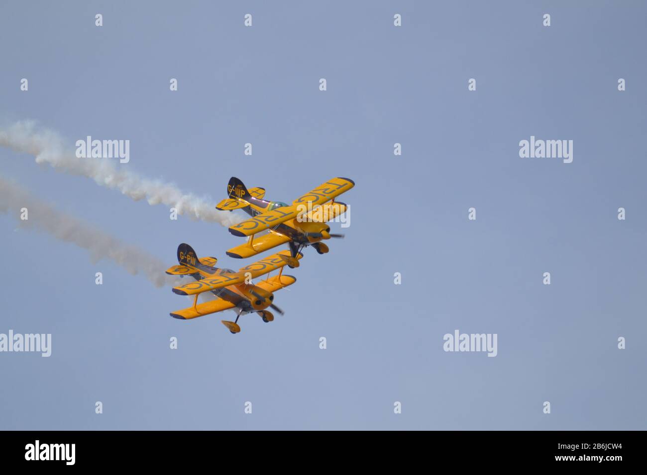 TRIG Display-Team Auf der Southport Airshow. Stockfoto