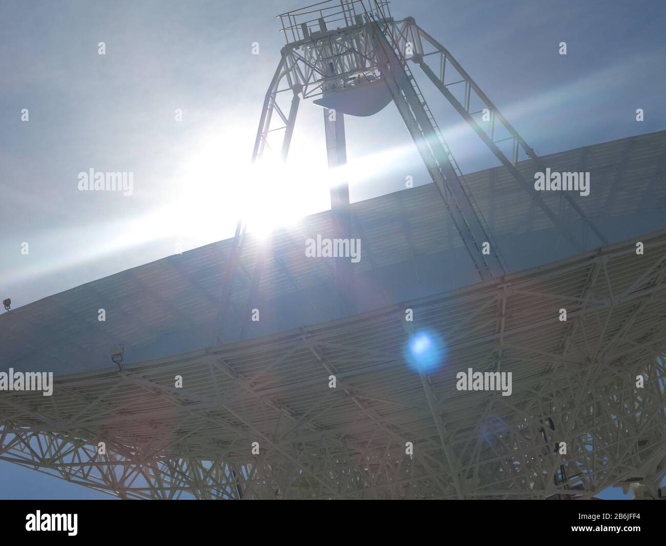 DSS 43 und Sun, Canberra, Australien Stockfoto