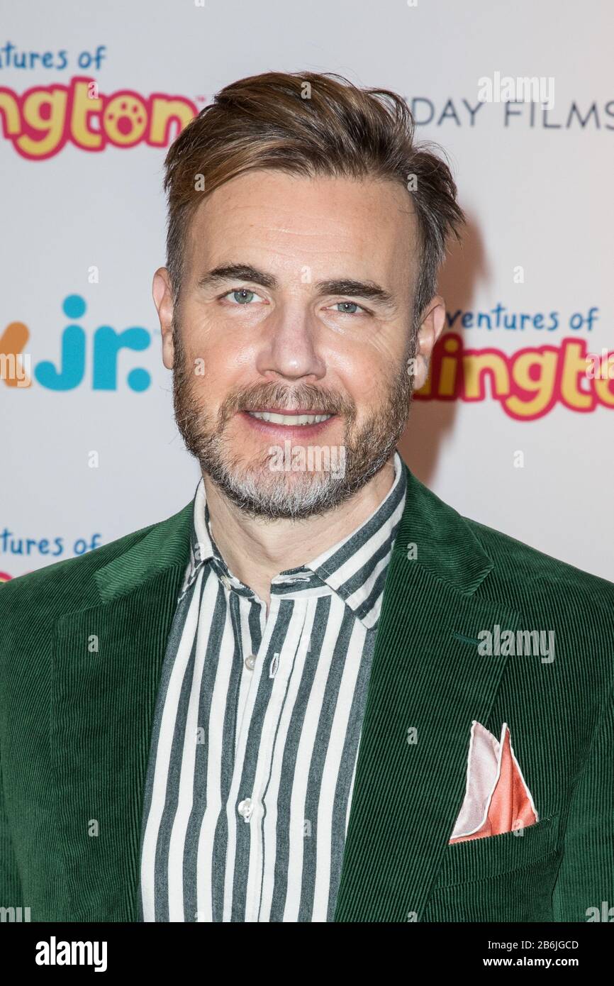 The Adventures of Paddington UK Premiere im Ham Yard Hotel Featuring: Gary Barlow Where: London, Großbritannien When: 09 Feb 2020 Credit: Phil Lewis/WENN.com Stockfoto