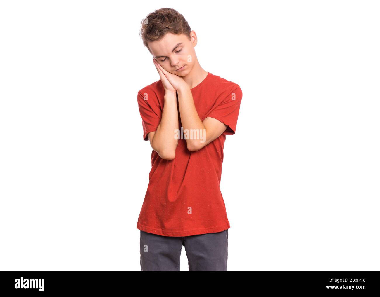 Teen boy posing -Fotos und -Bildmaterial in hoher Auflösung – Alamy