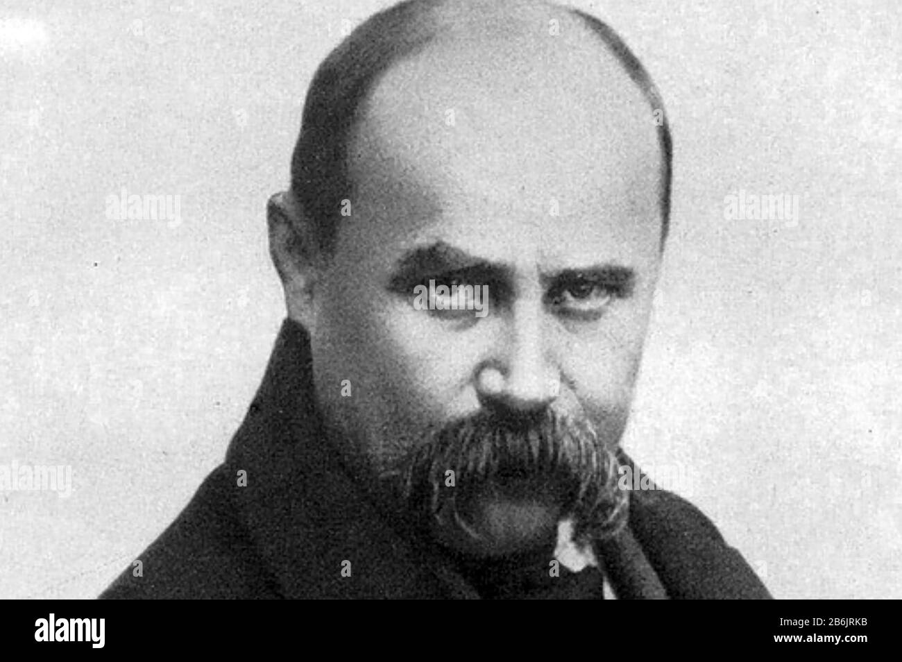 Taras SCHEWTSCHENKO (1814-1861) Ukrainischer Dichter, Schriftsteller und Politiker, Stockfoto