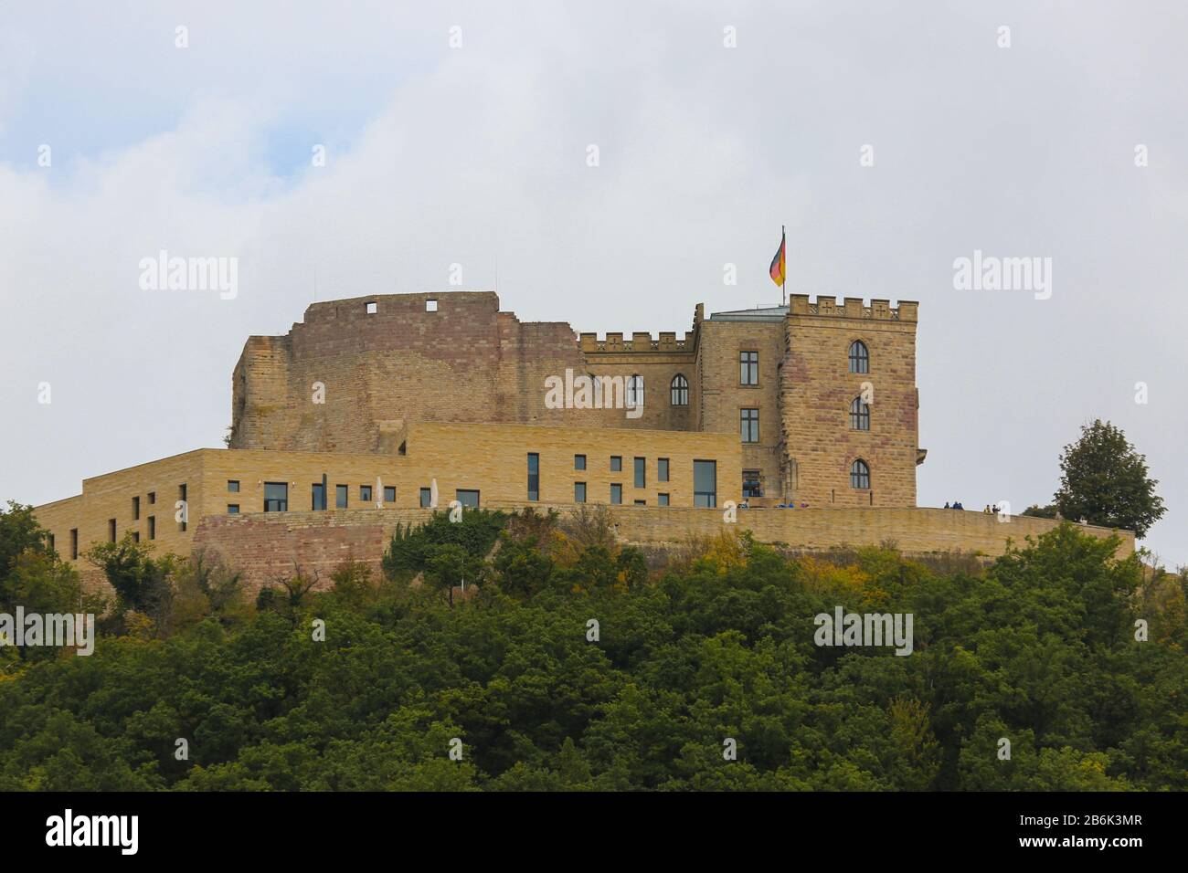 Hambacher Schloss, Neustadt an der Weinstraße, Rheinland-Pfalz, Deutschland Stockfoto