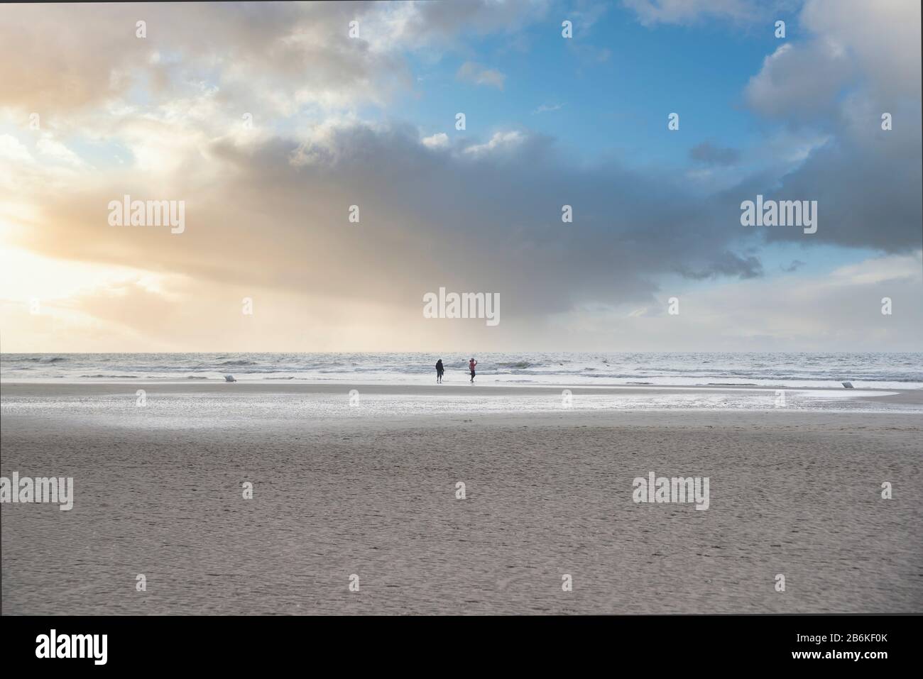 Strand, Sankt Peter-Ording, Schleswig-Holstein, Deutschland, Europa Stockfoto