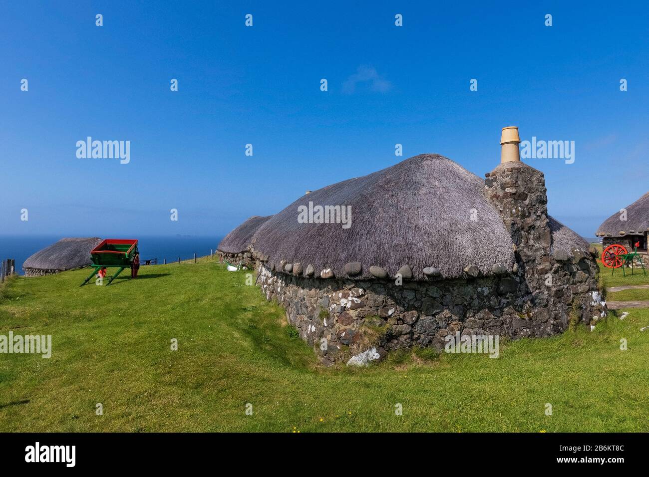 Großbritannien - Schottland - Skye Island - Kilmuir - Skye Museum of Island Life Stockfoto