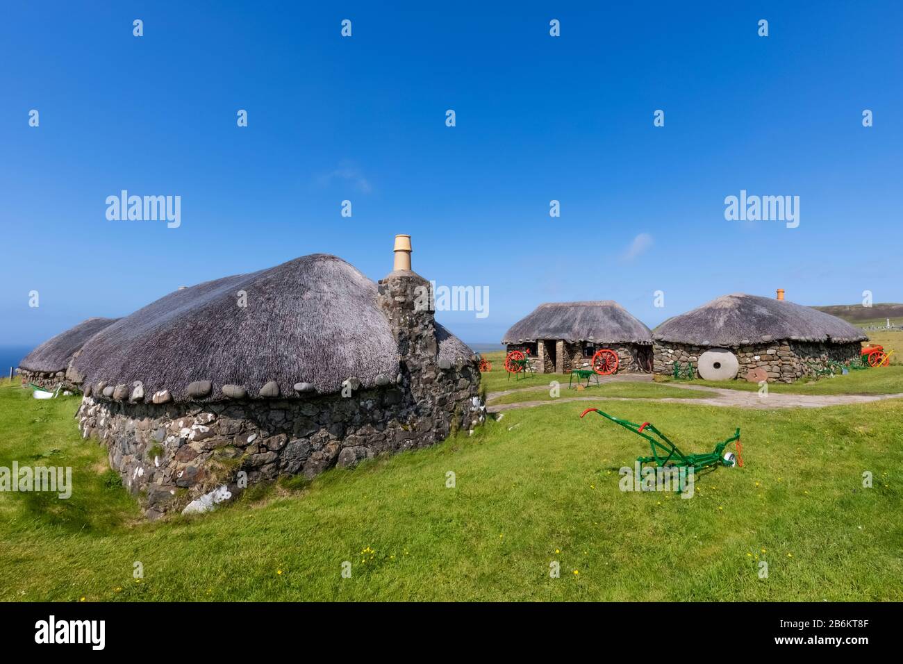 Großbritannien - Schottland - Skye Island - Kilmuir - Skye Museum of Island Life Stockfoto